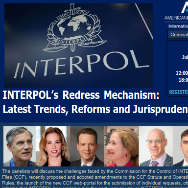 Webinar INTERPOL invitation